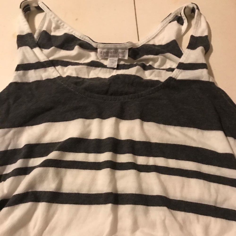 A pea in the pod Maternity tank.